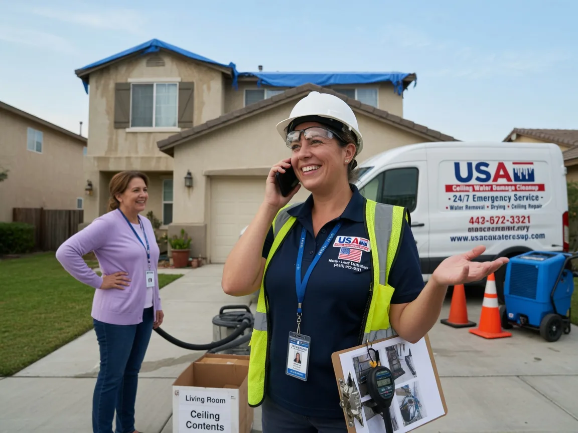 Ceiling Water Damage Restoration Dutch John, UT FAQs